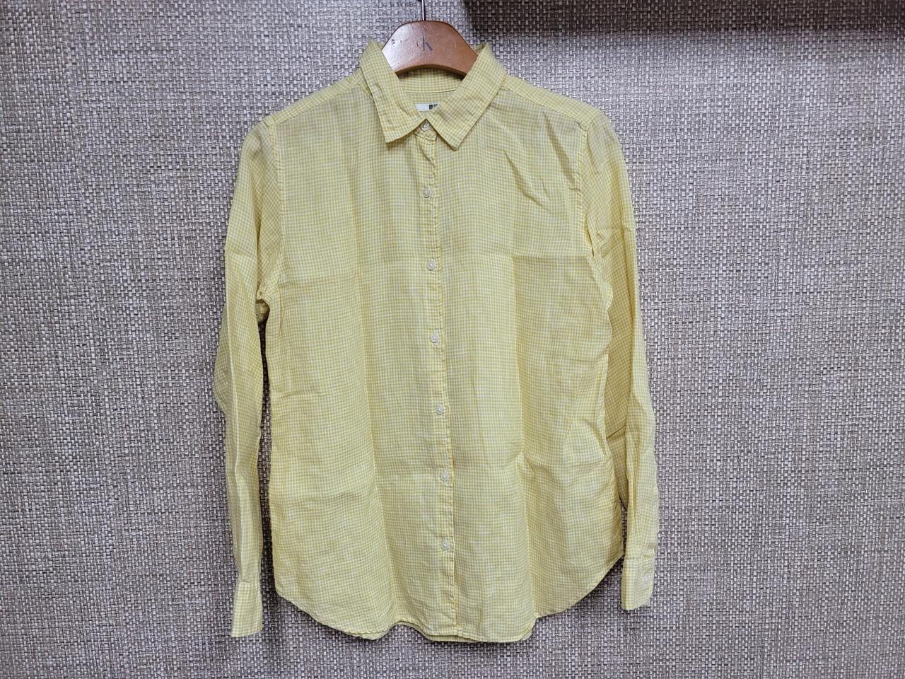 95사이즈 유니클로 린넨 셔츠