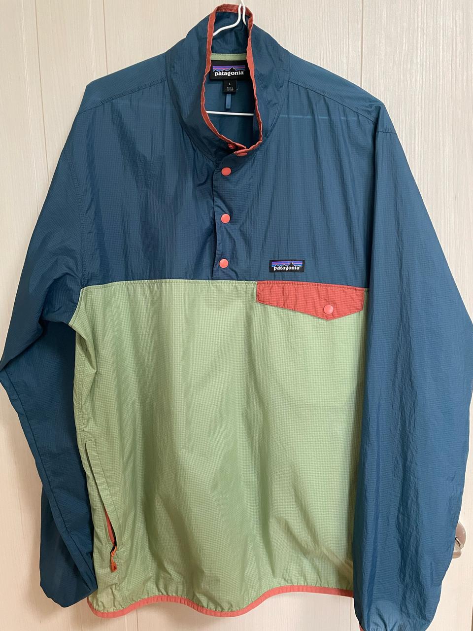 파타고니아 후디니 스냅티 풀오버 아노락 L 사이즈