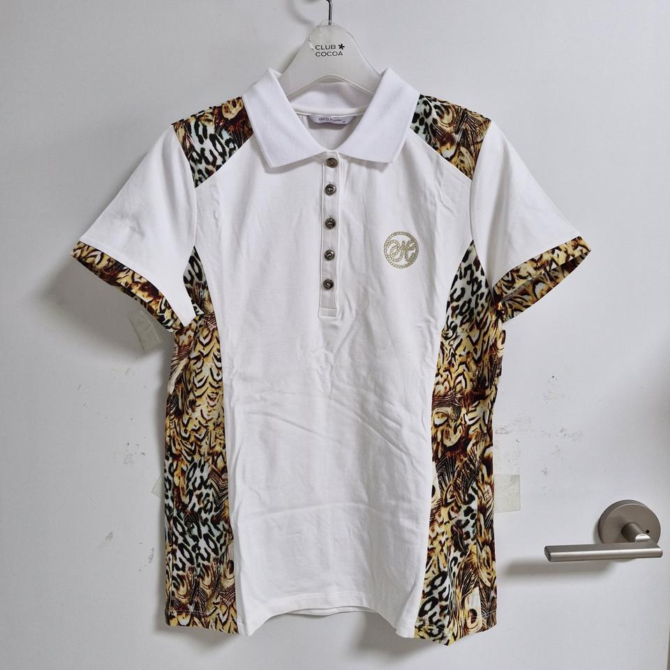 (새상품90)올리비아하슬러 레오파트 티셔츠