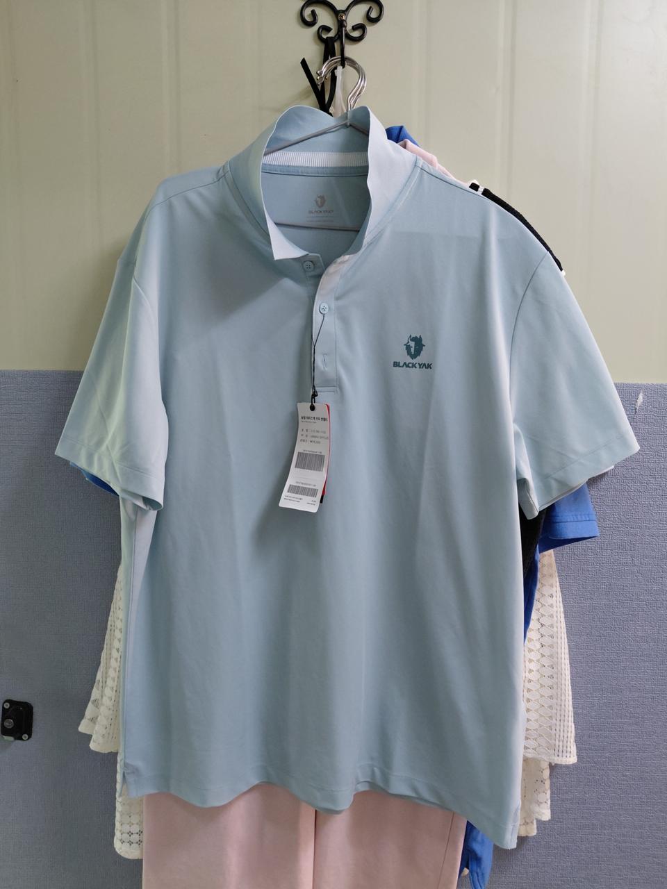 남성블랙야크티셔츠110