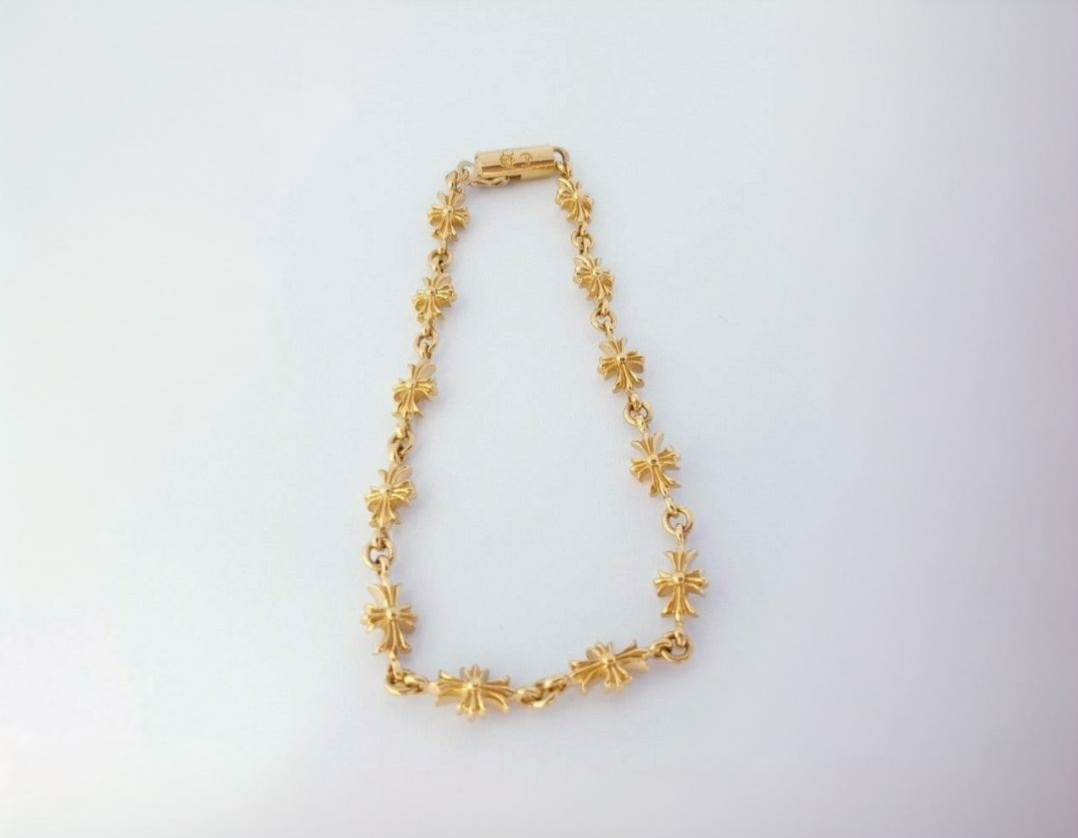 크롬하츠 타이니 팔찌 22k 이서진 팔찌