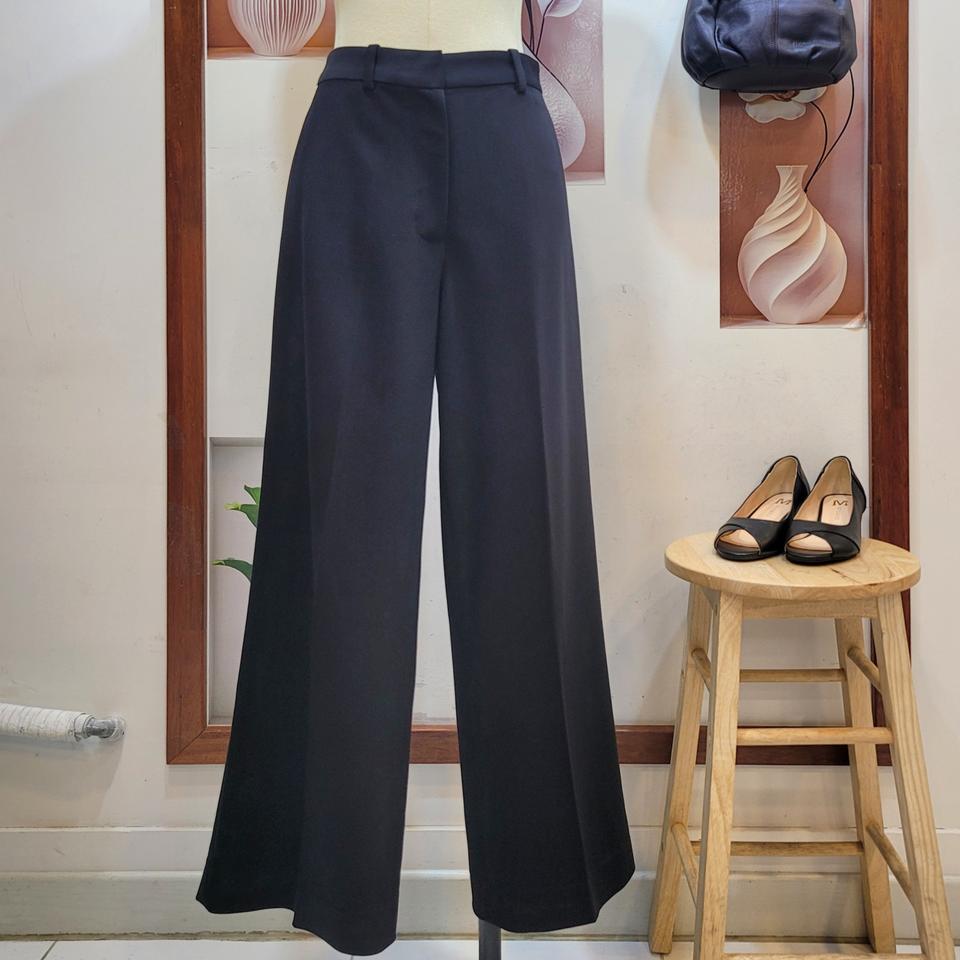 마시모두띠 블랙 와이드핏 슬랙스