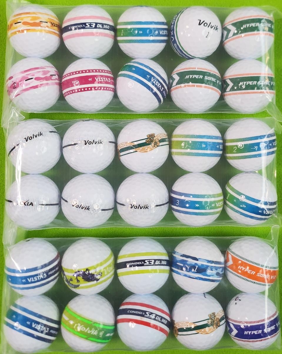 볼빅 띠공 A급30개-로스트볼