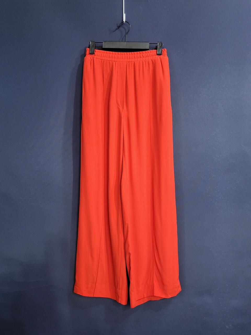 코스 밴드 와이드 팬츠