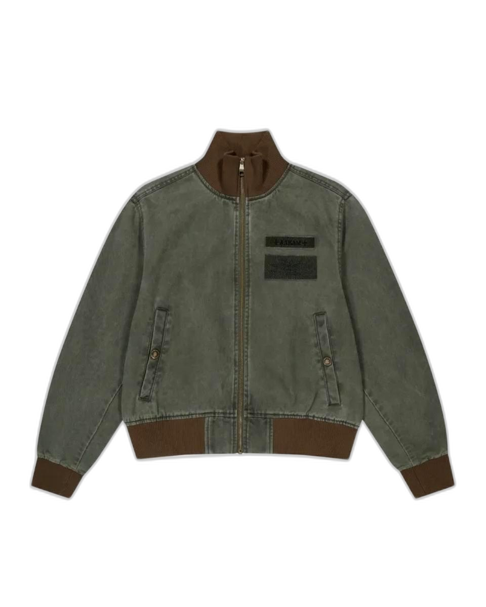 아캄 Washed Velcro Jacket (Khaki) 2사이즈