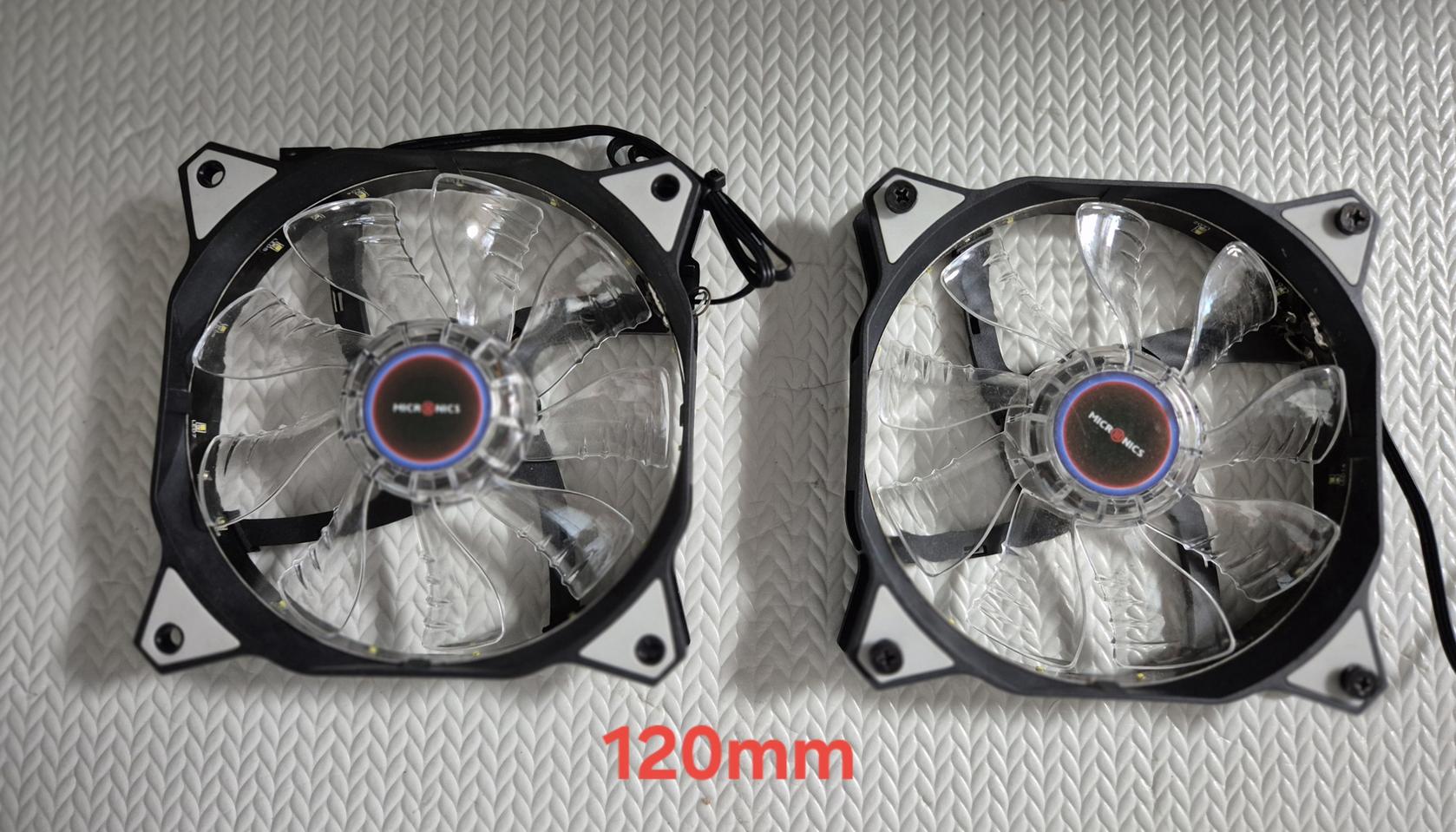 컴퓨터 팬쿨러 120mm 80mm