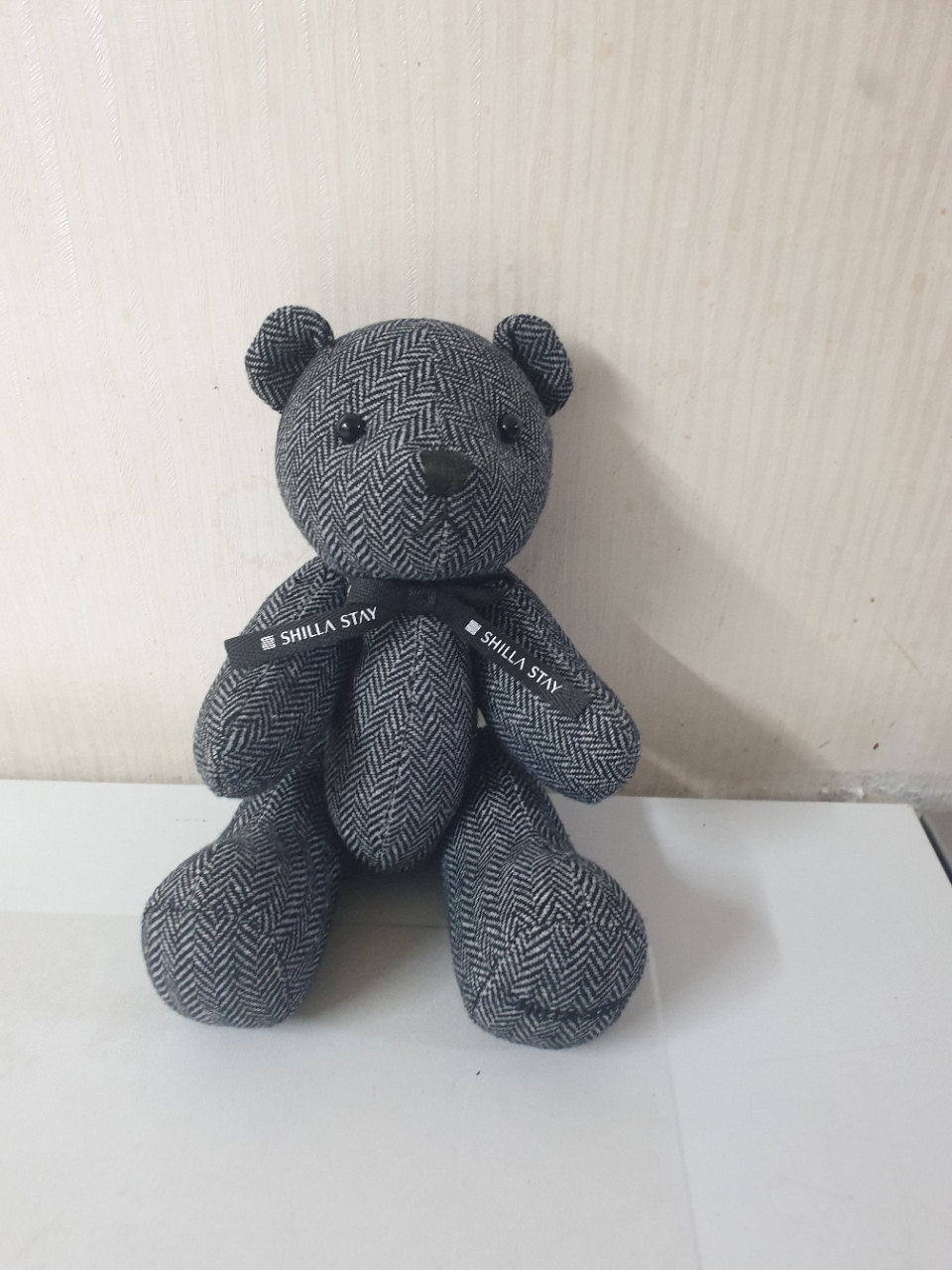 신라호텔 체크곰 신라호텔곰인형 신라호텔인형 곰인형