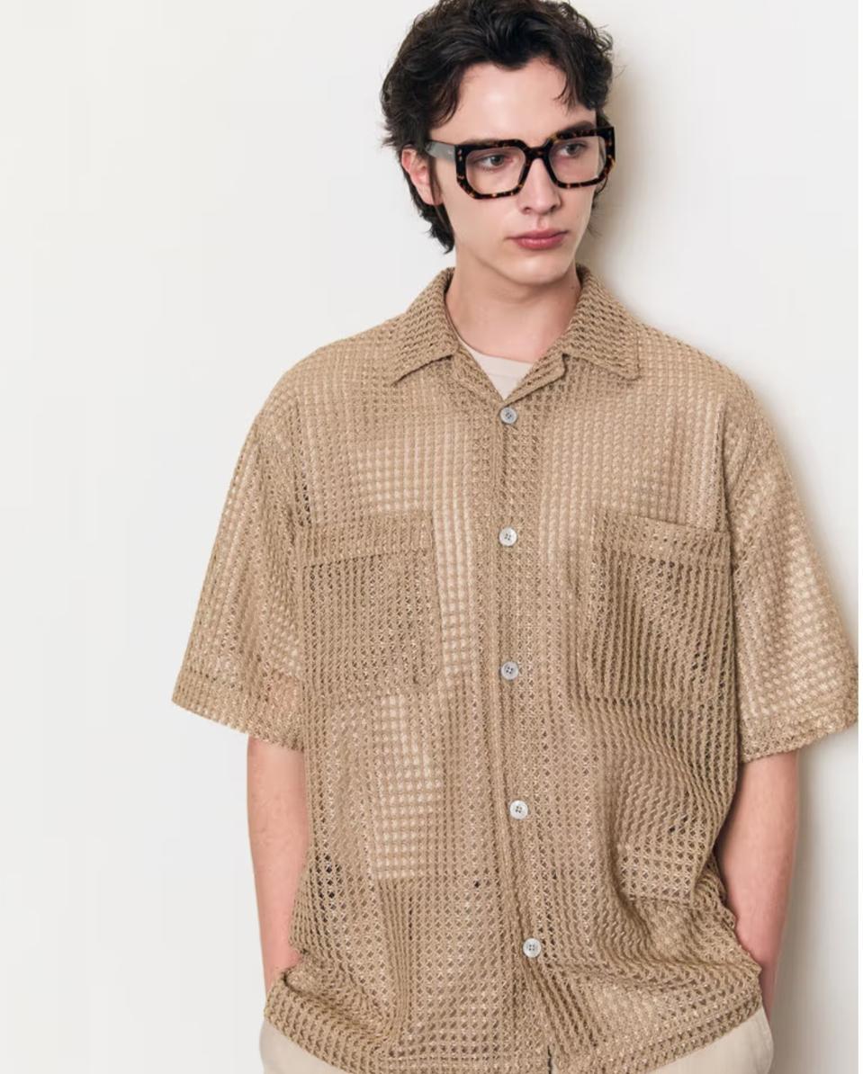 알레그리 쿠반 반팔 셔츠 100-105 25SS