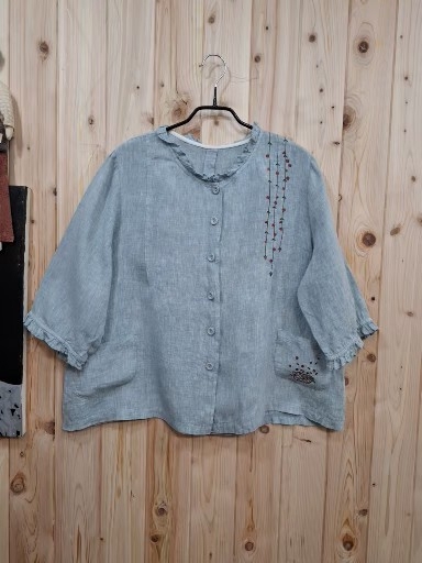 자수 레이스  자켓