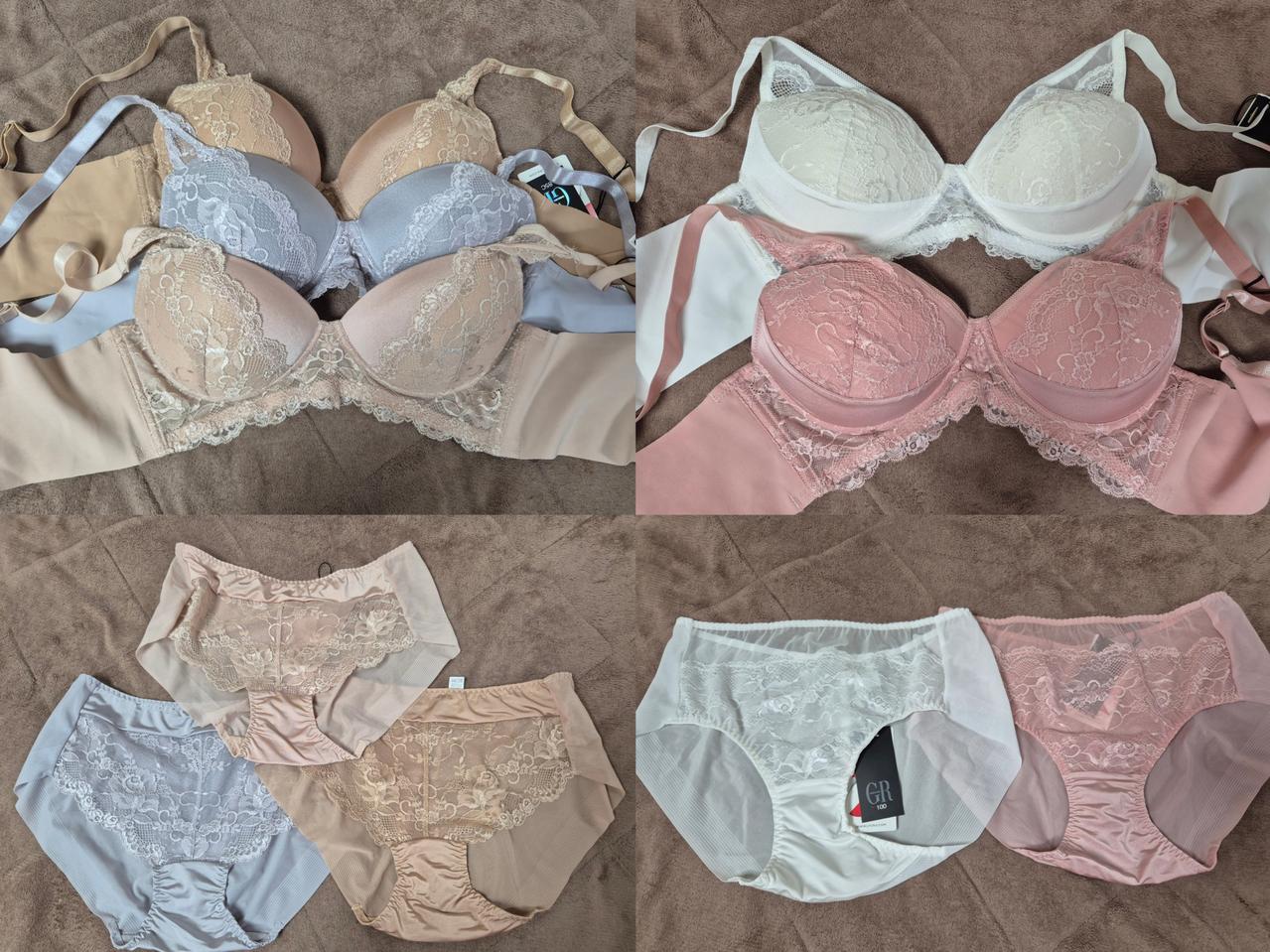 (미사용)조르쥬레쉬 레이스 브라/팬티 5세트