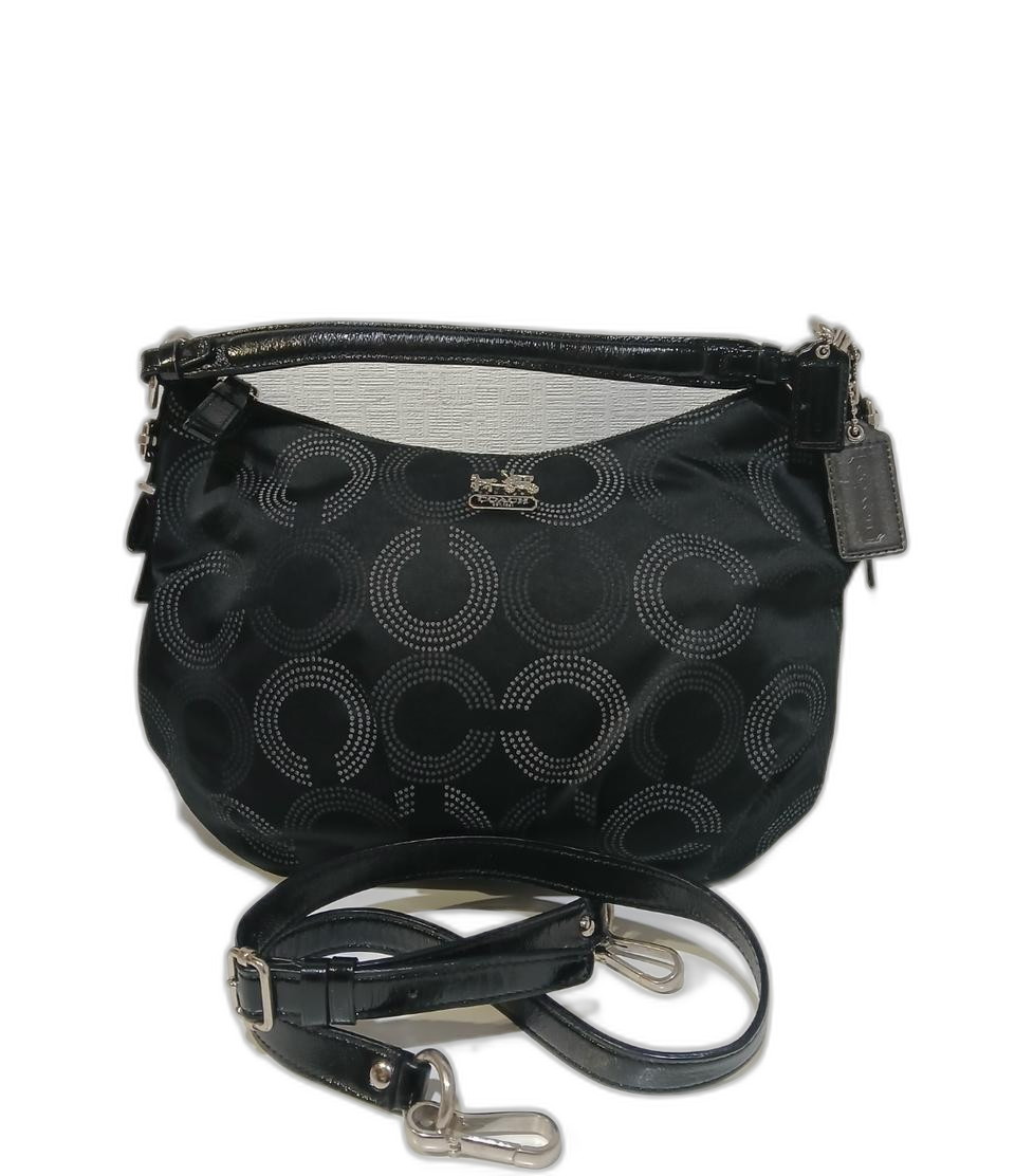 코치 숄더겸 크로스백