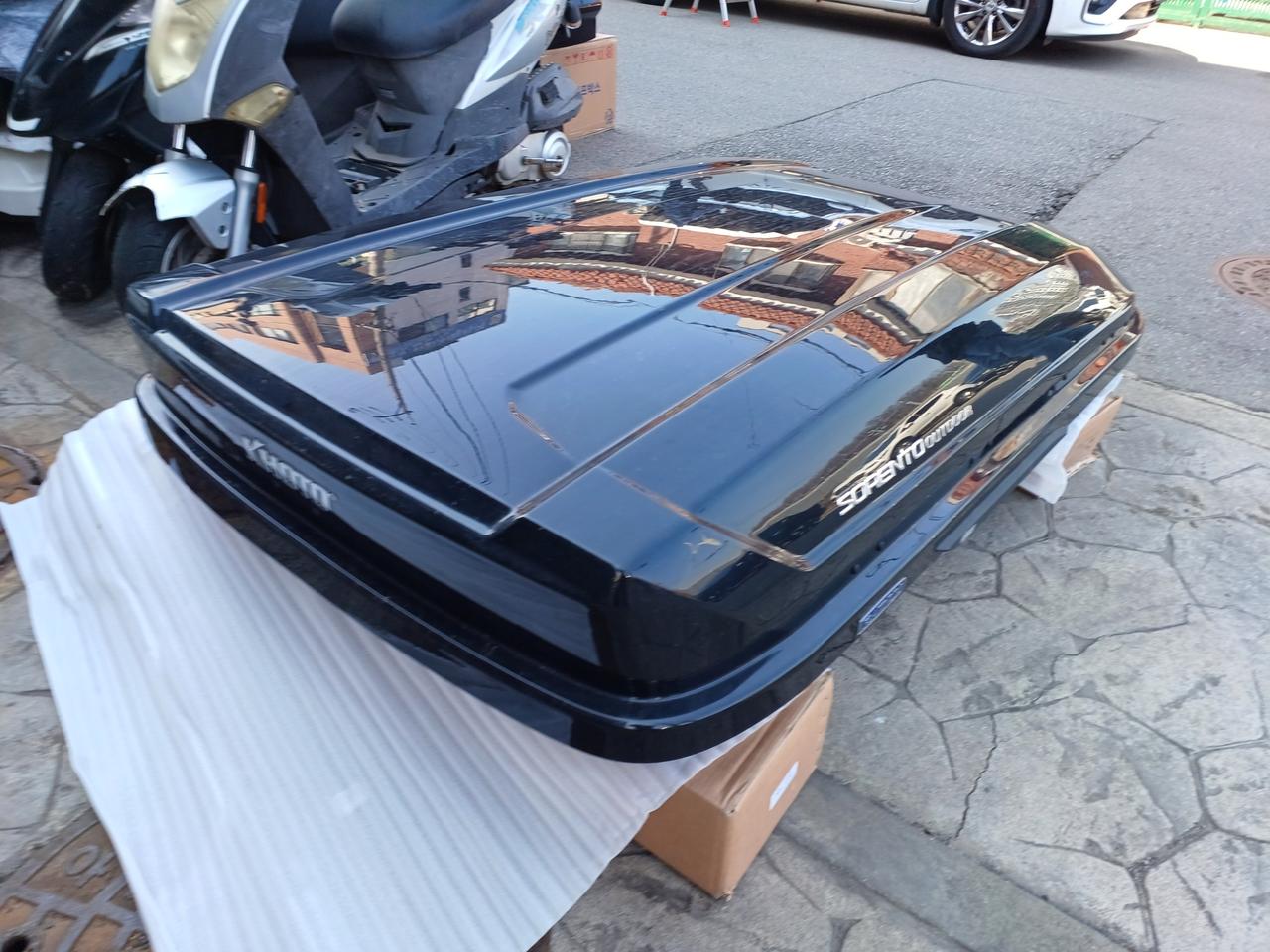 올뉴쏘렌토 코토 일체형루프박스 화이트,블랙 중고