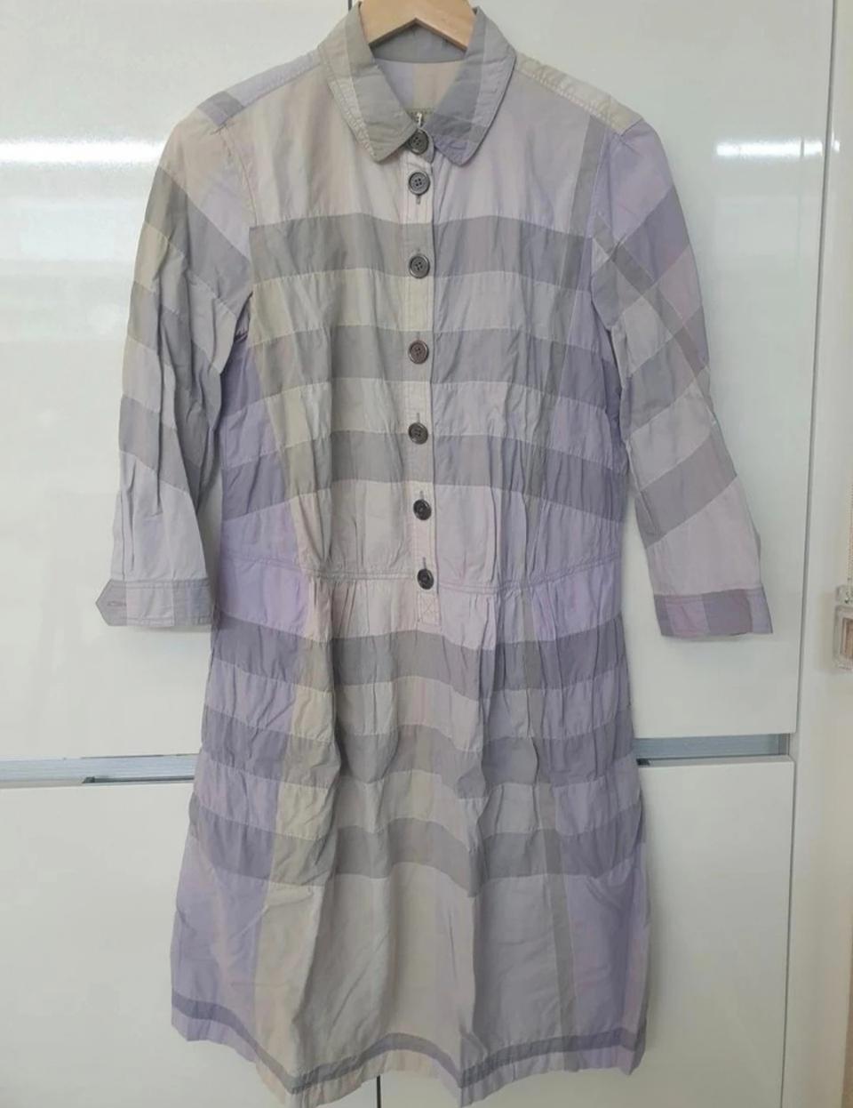 (중고) 정품 버버리 브릿 원피스