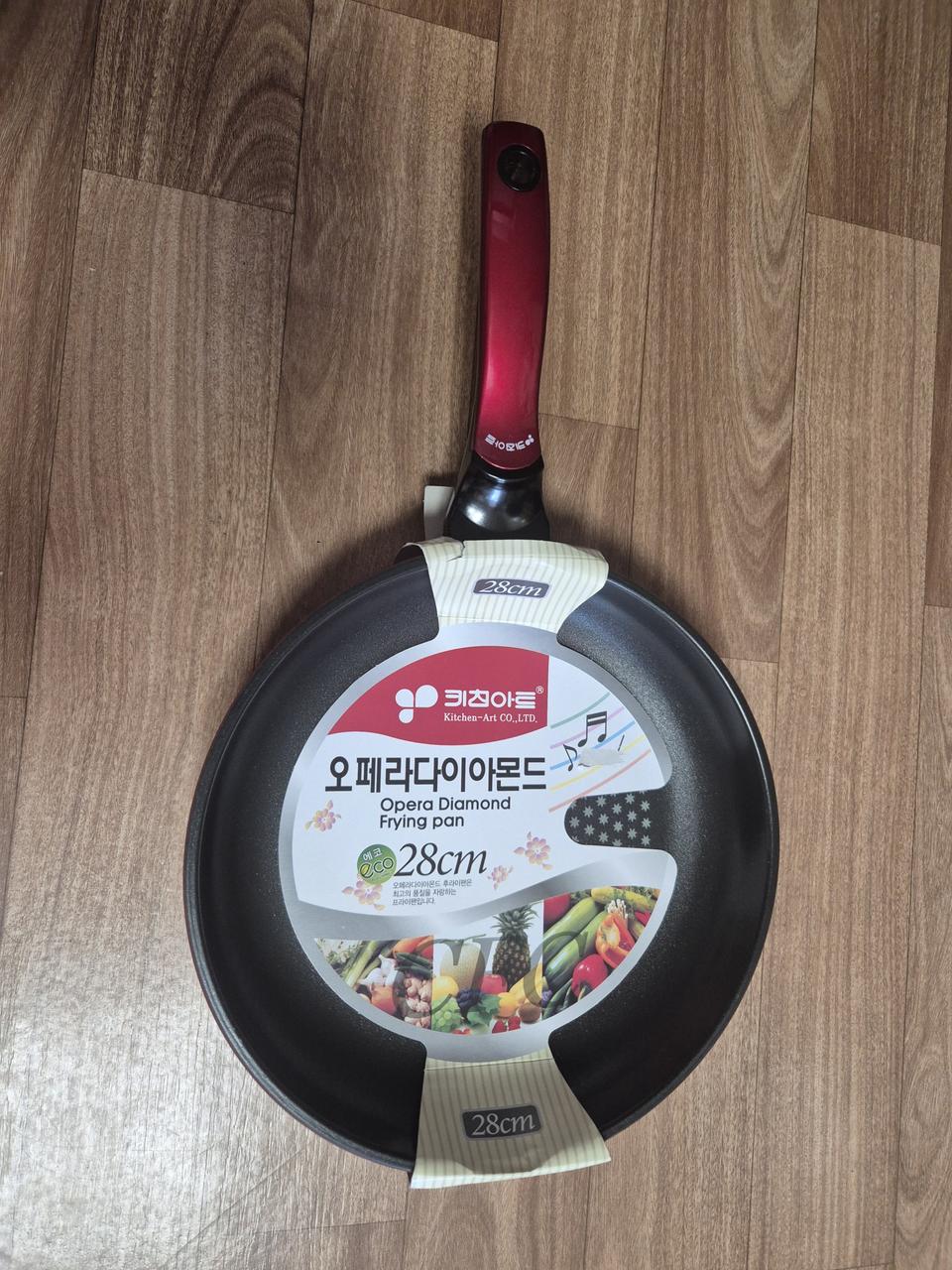키친아트 오페라 다이아몬드 28cm 프라이팬