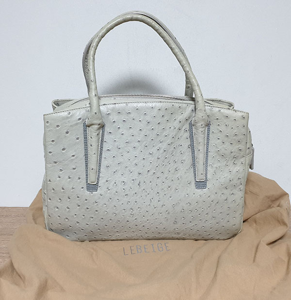 정품 르베이지 가죽 토트백