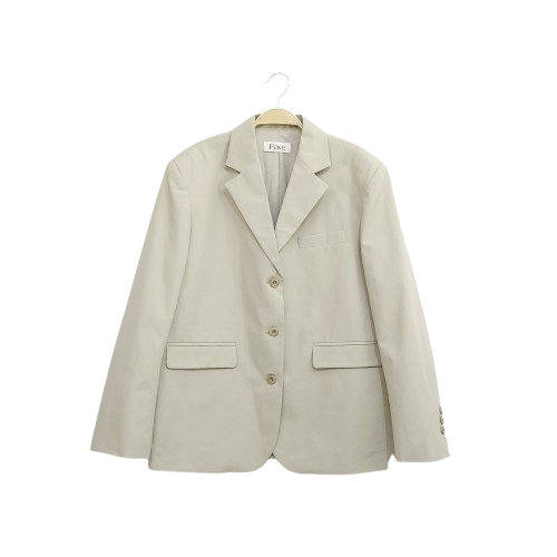 FAVE 오버핏 루즈핏 싱글 베이지 자켓