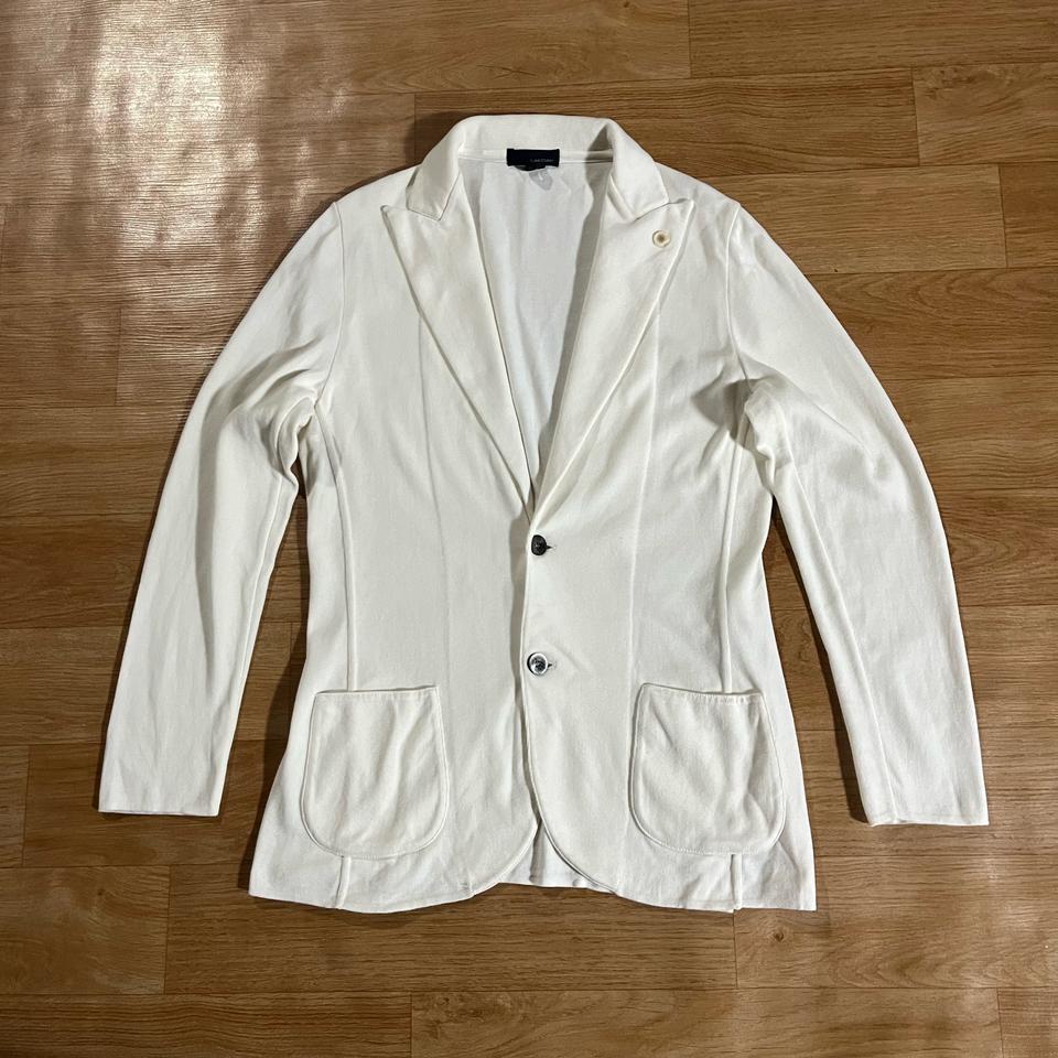 [100] 라르디니 부토니에 니트 스판자켓