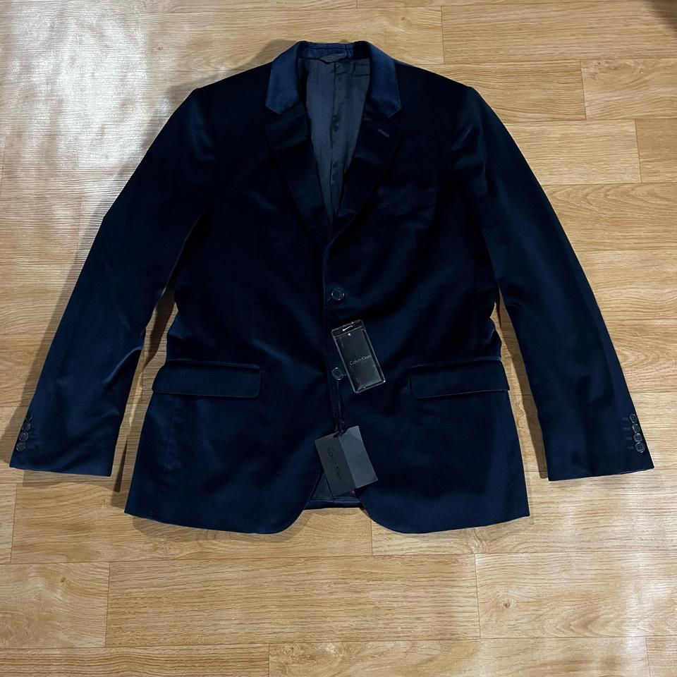 [103] (새상품) 캘빈클라인 컬렉션 벨벳 자켓