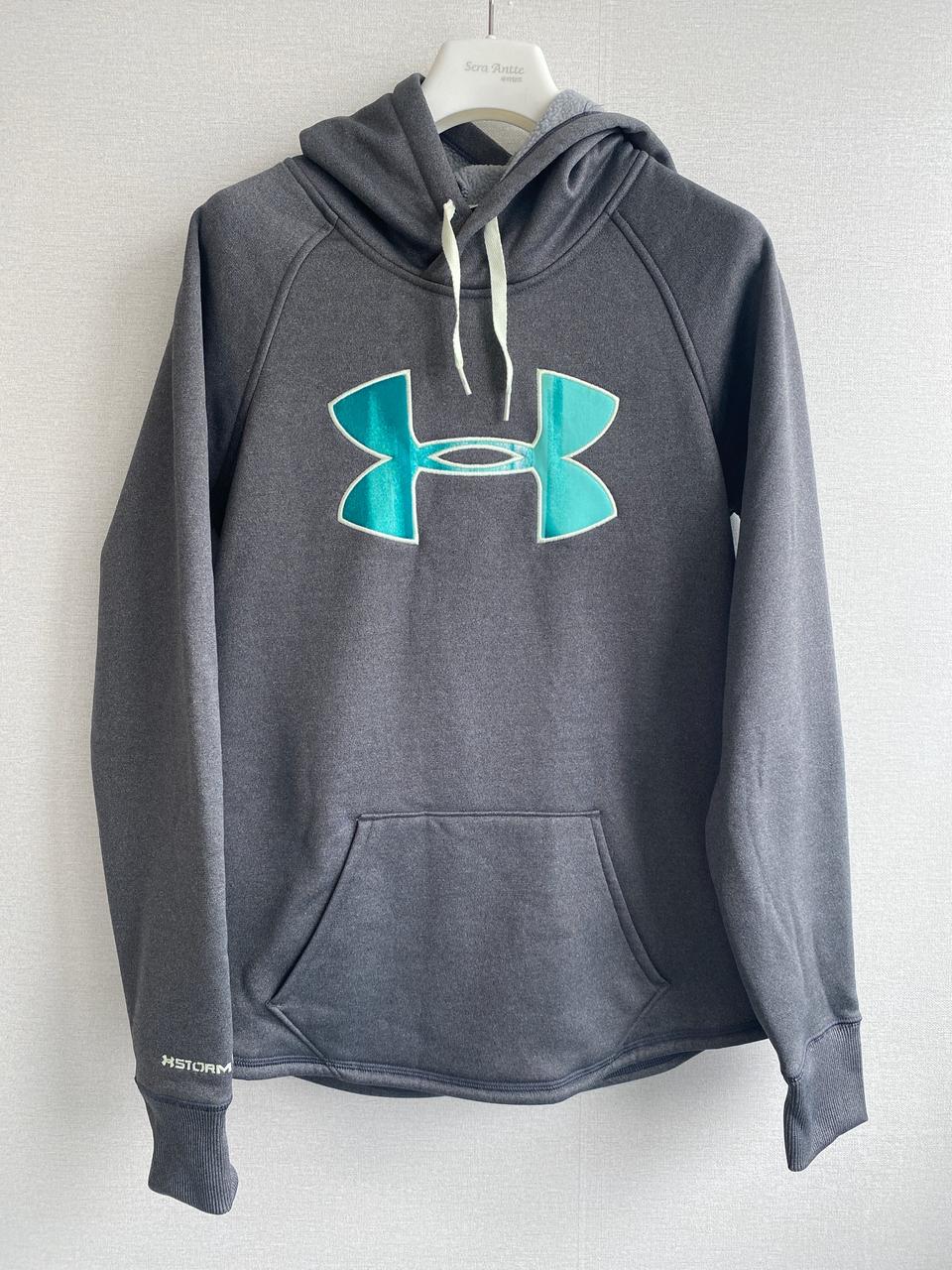 언더아머 후드티 그레이 XS