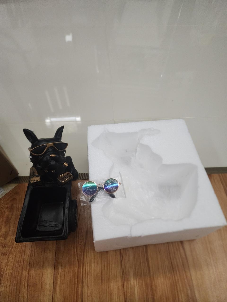 불독 트레이 수례 인테리어 소품