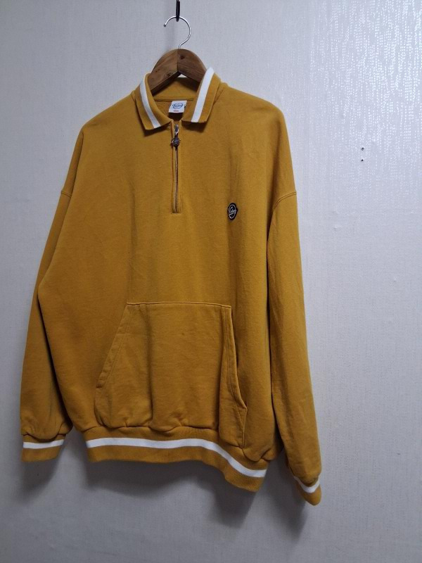 일본 케보즈 오버핏 맨투맨 반집업카라맨두맨 110크기