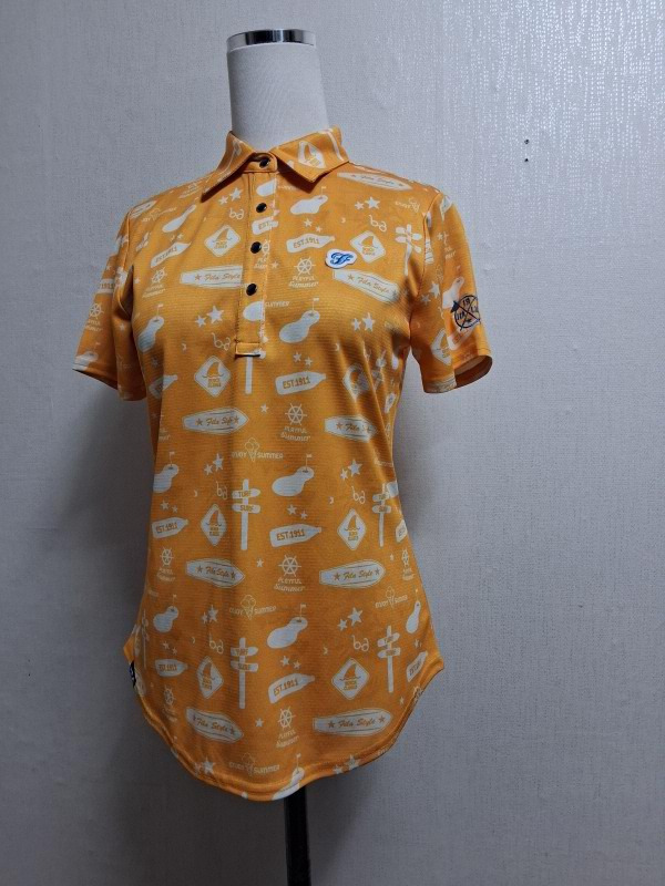 일본수입빈티지 휠라골프 반팔티 여성55까지적당 통55 새옷