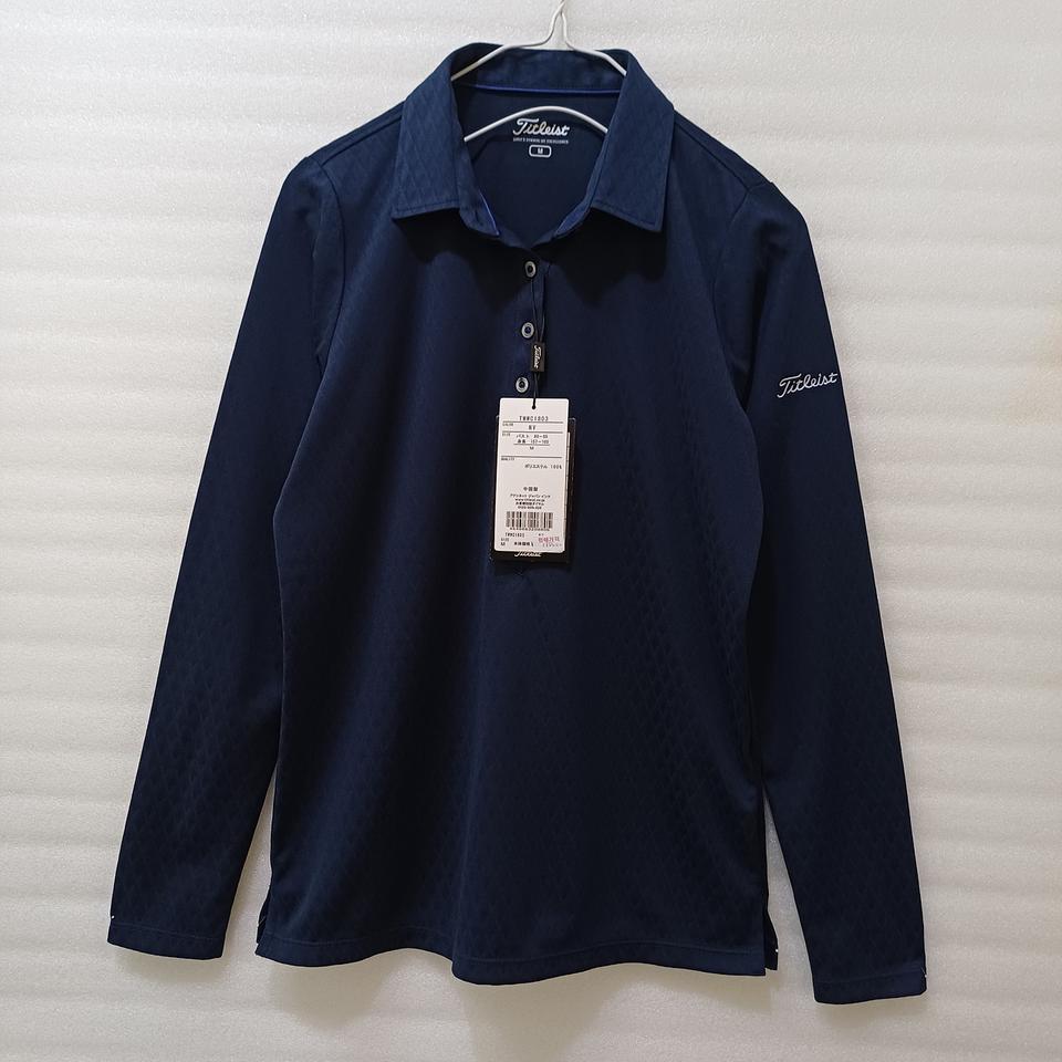 타이틀리스트 골프 봄 여름 가을 카라 긴팔 티 여성 S ~ M 사랑봉봉