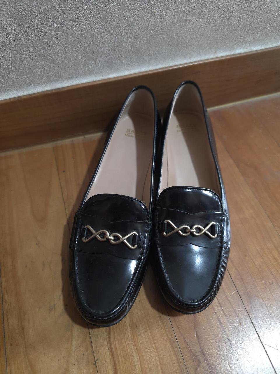 BALLY 발리 블랙 로퍼 여성 구두