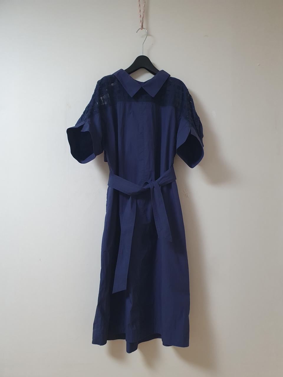 한섬 시스템 벨티드 원피스