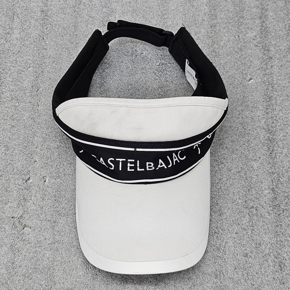 까스텔바작 골프 썬캡 화이트 프리사이즈
