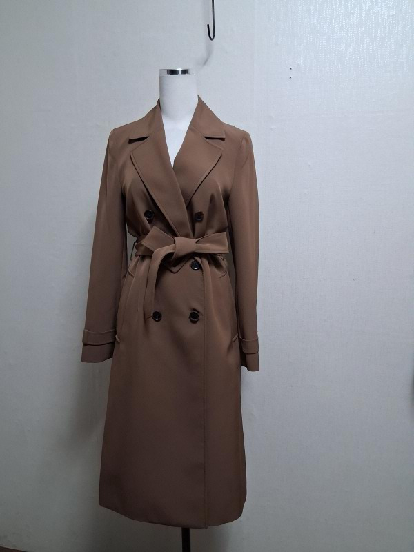 모르간 트렌치코트 카멜브라운 트렌치코트 여성4455