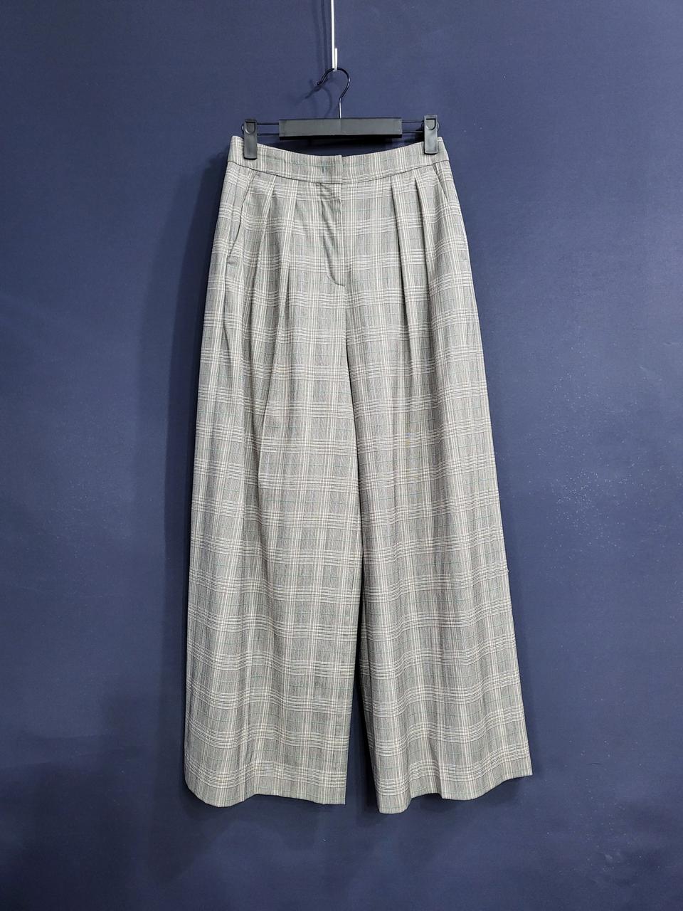 준지 스트라이프 와이드팬츠