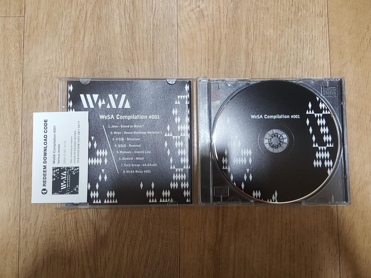 WeSA Compilation #001. 음악 CD 택1