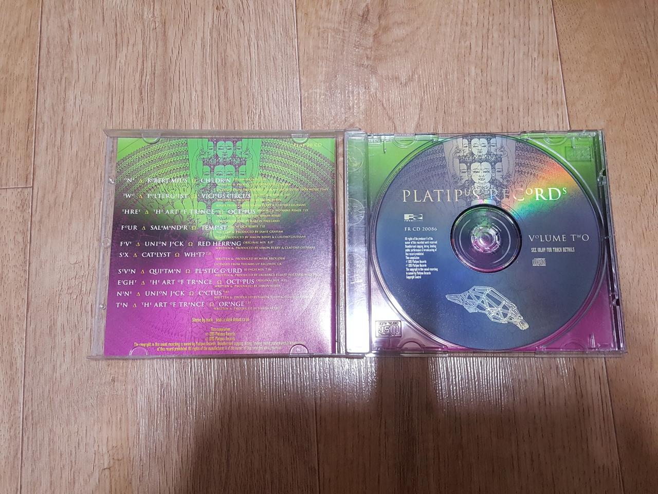 Platipus Records Volume Two. 음악 CD 택1