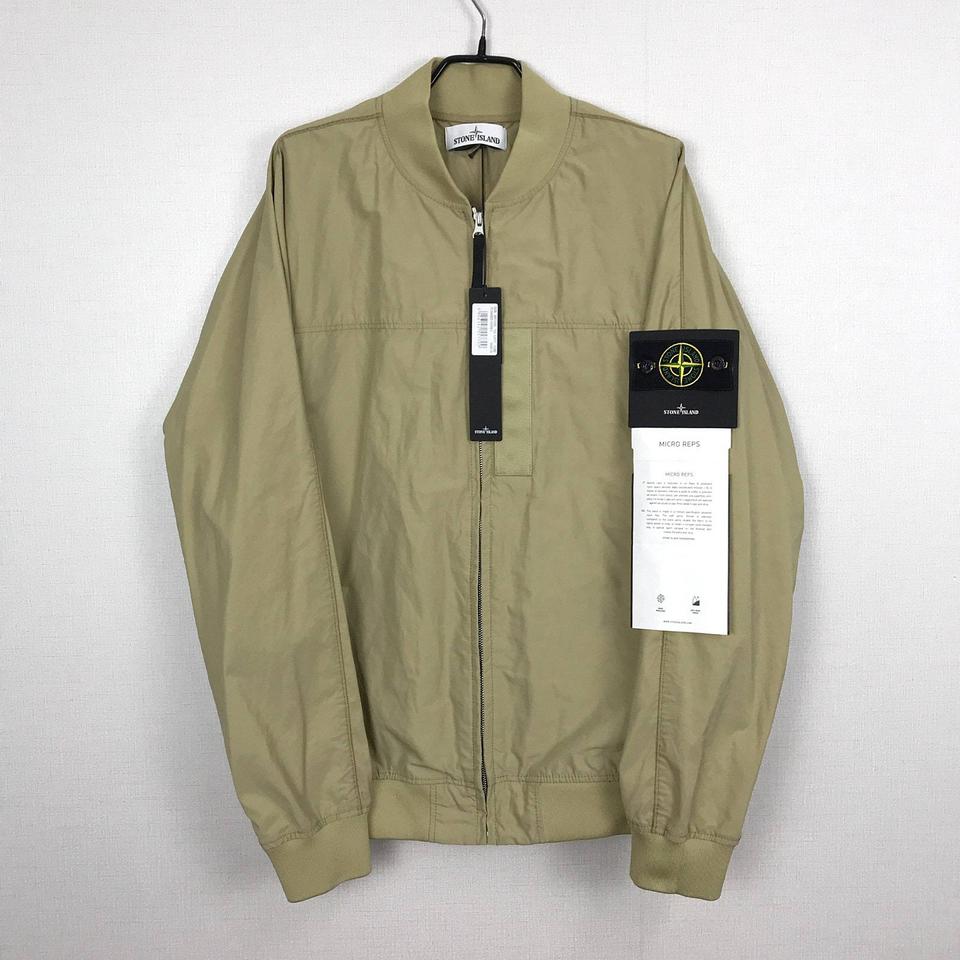 스톤아일랜드 20ss 새상품 마이크로랩스 봄버 자켓 L