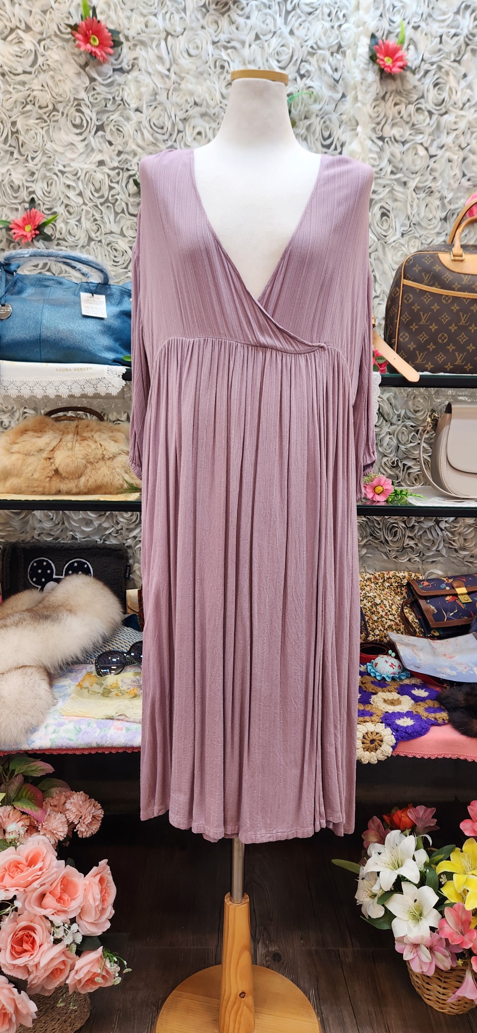 KELEN 랩스타일 롱원피스 (77 88)