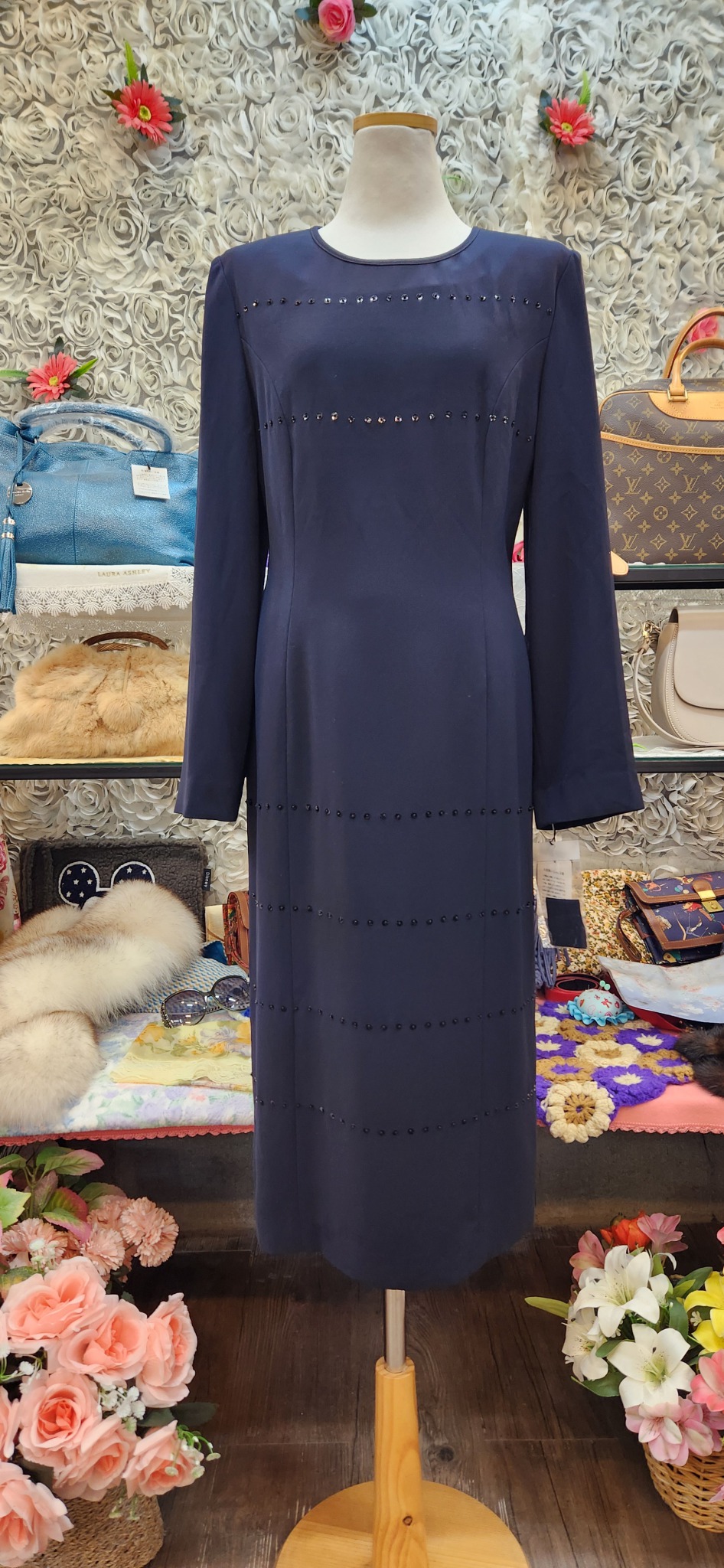 AMI 아미 얌전한 롱원피스 (66 77)