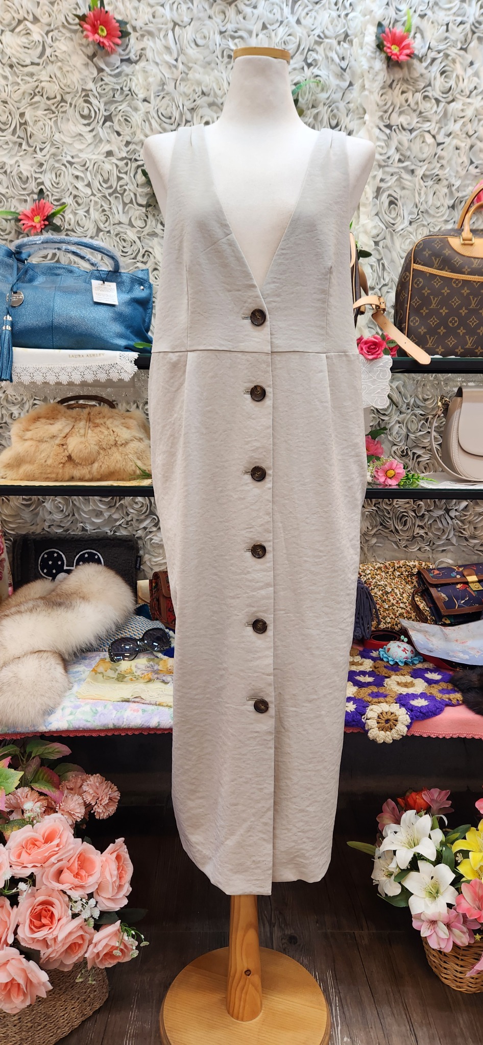 SENCE OF PLACE 뷔스티에 롱원피스 (55 66 77)