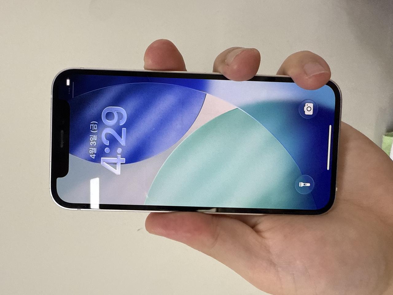 아이폰12미니 실버  128G