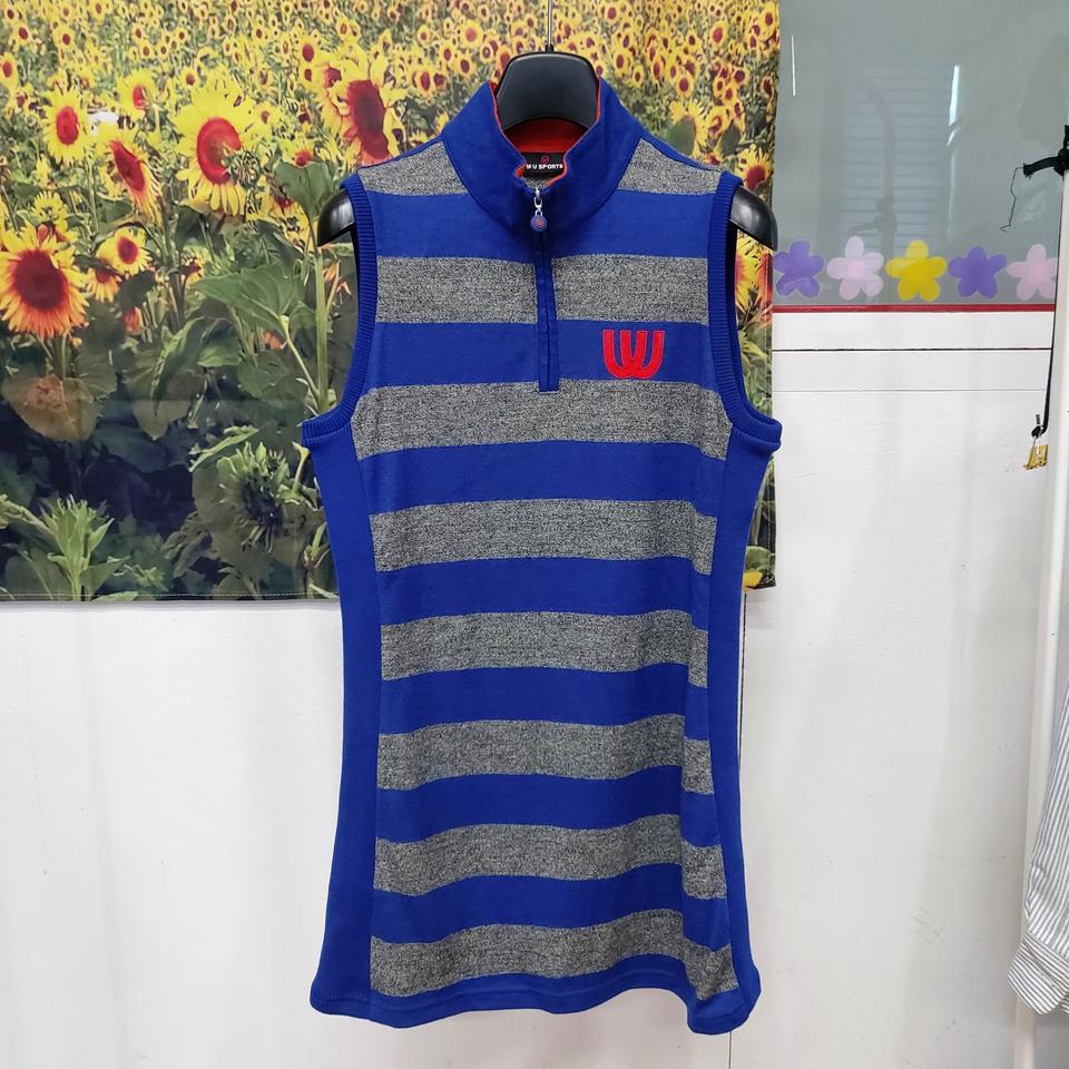 MU스포츠 니트민소매원피스 여성용 90사이즈