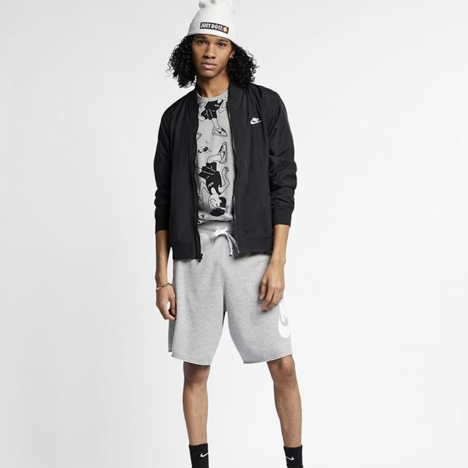 남성) NIKE 우븐 플레이어 자켓