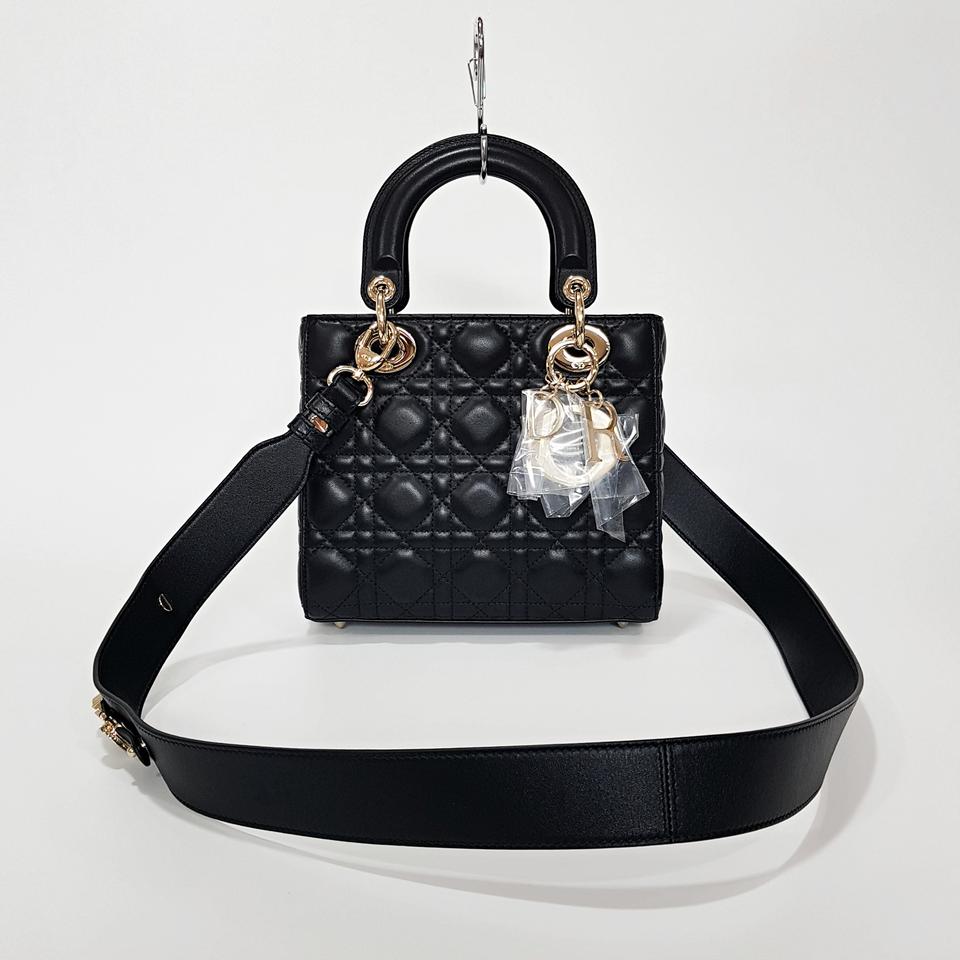 정품)디올 레이디디올 스몰 블랙 M0538ONGE