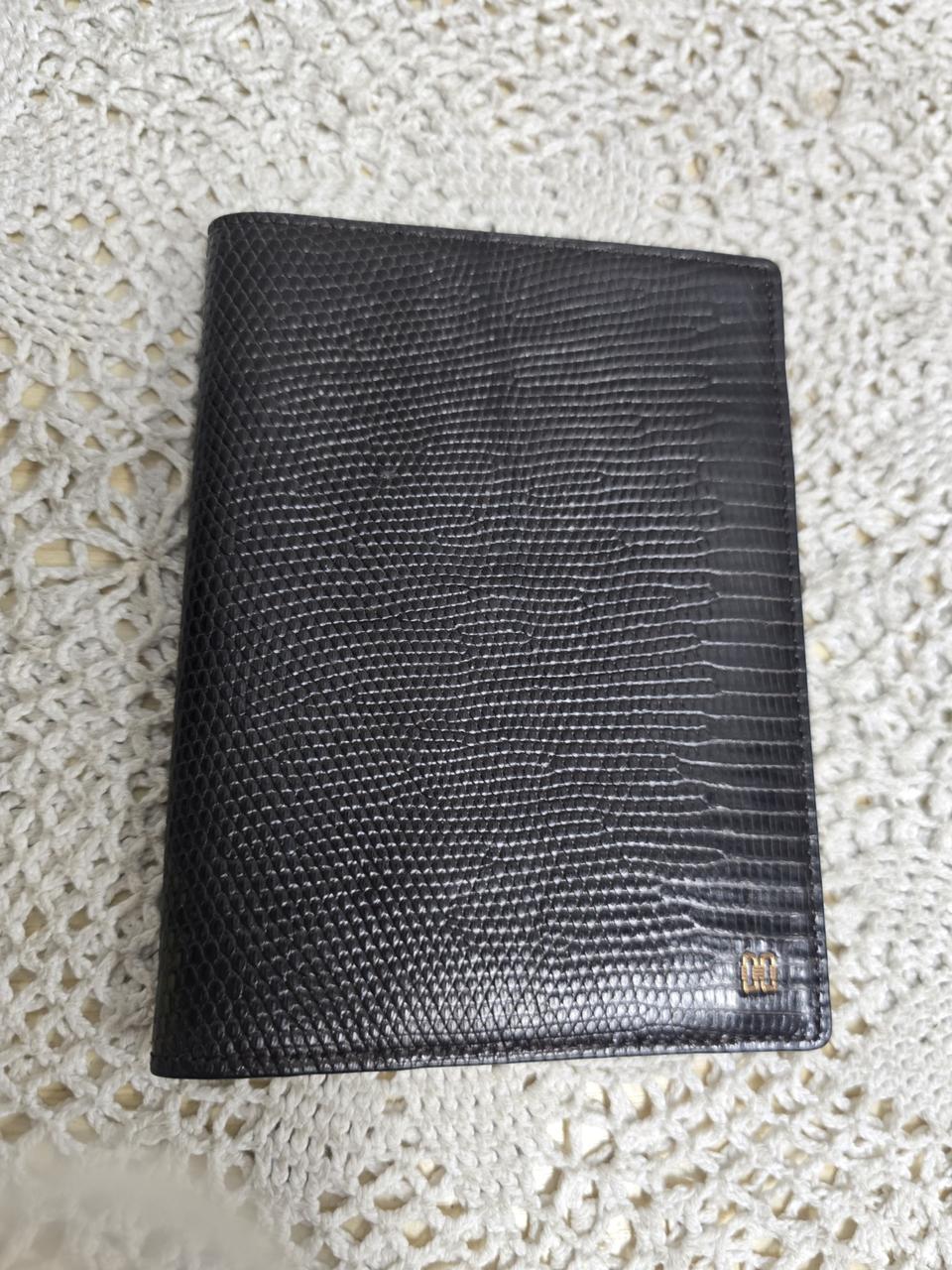 닥스 도마뱀가죽 남성 반지갑