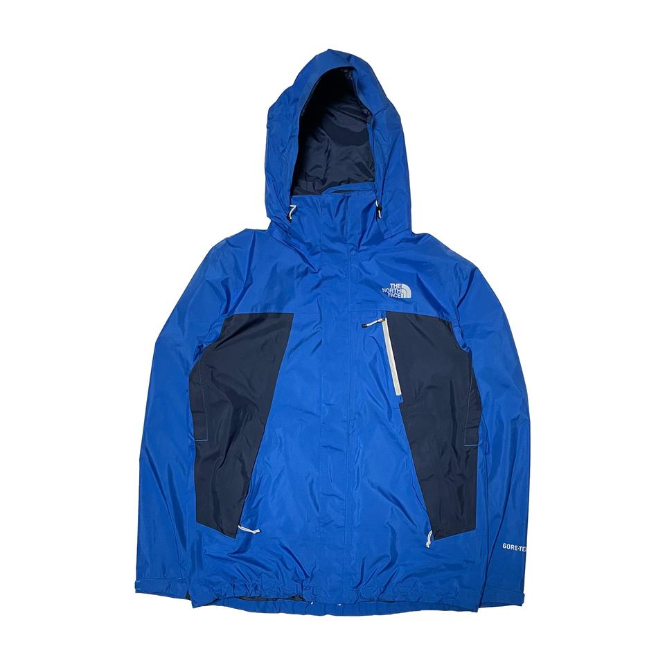 노스페이스 블루 고어텍스 바람막이 자켓