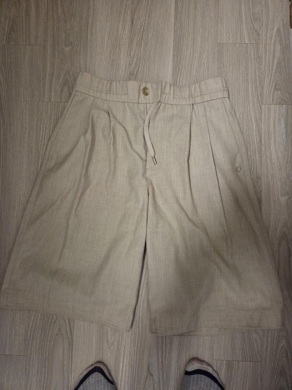 시스템옴므 정품 와이드 반바지 32-34사이즈