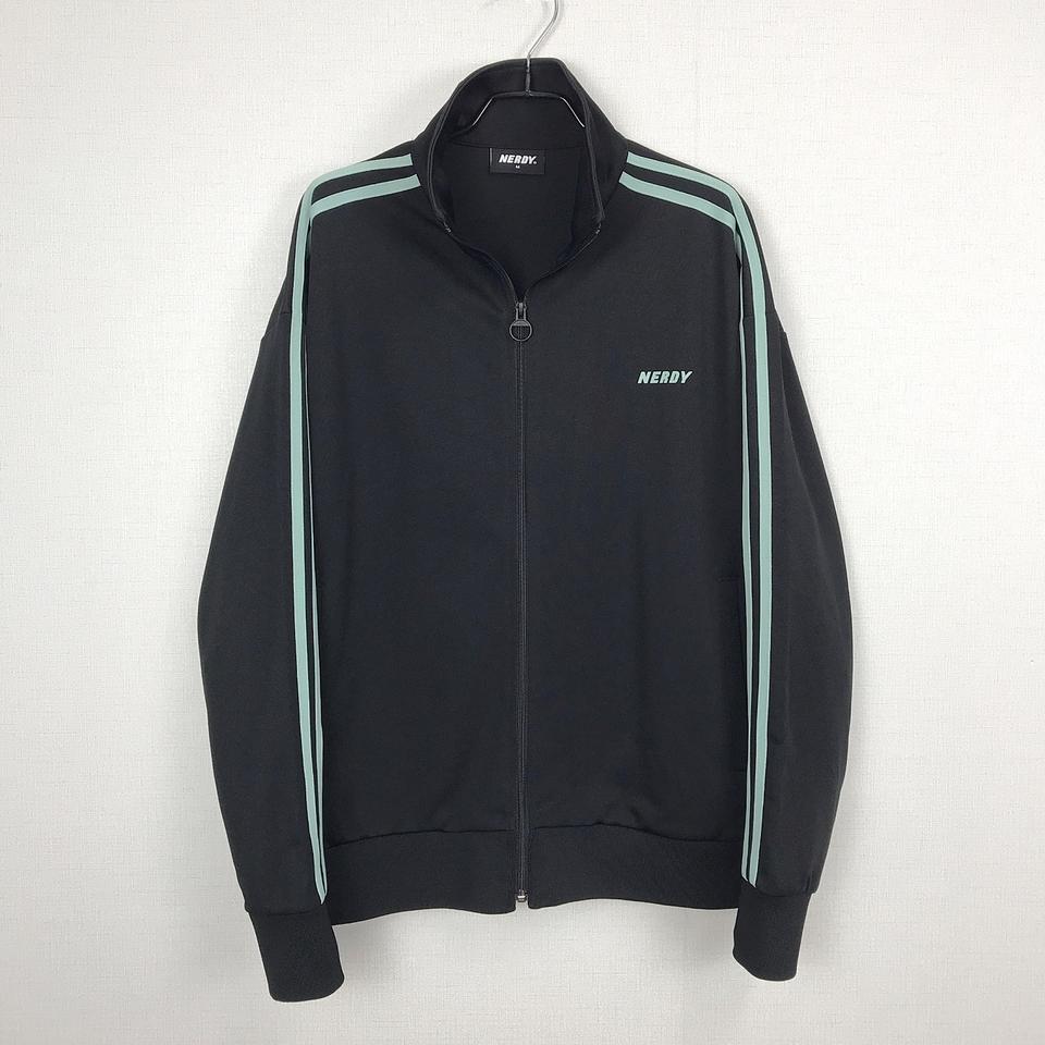 널디 NERDY 민트 트랙탑 오버핏 져지 남성M