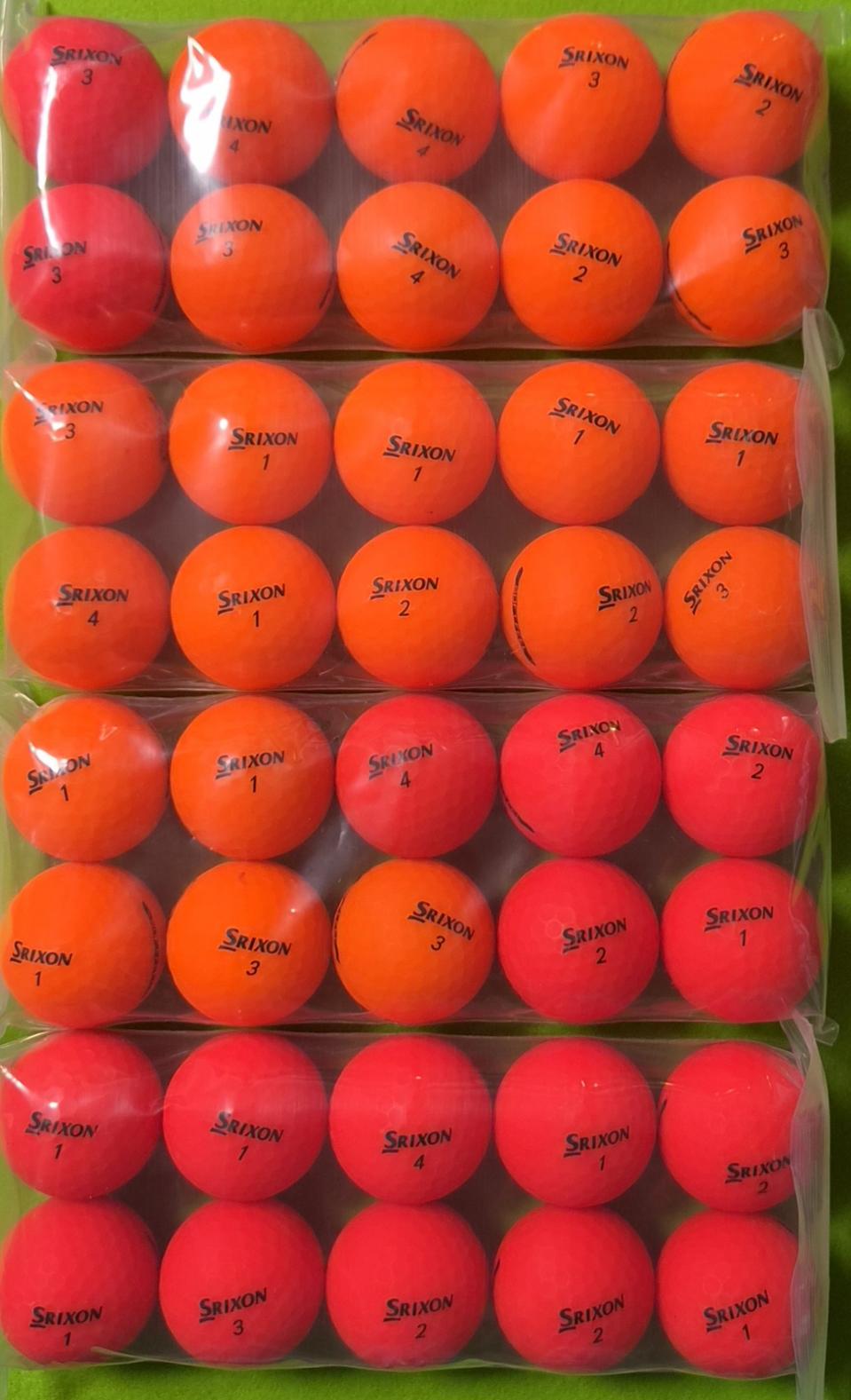 스릭슨 2피스 컬러A/A+급 40개-로스트볼