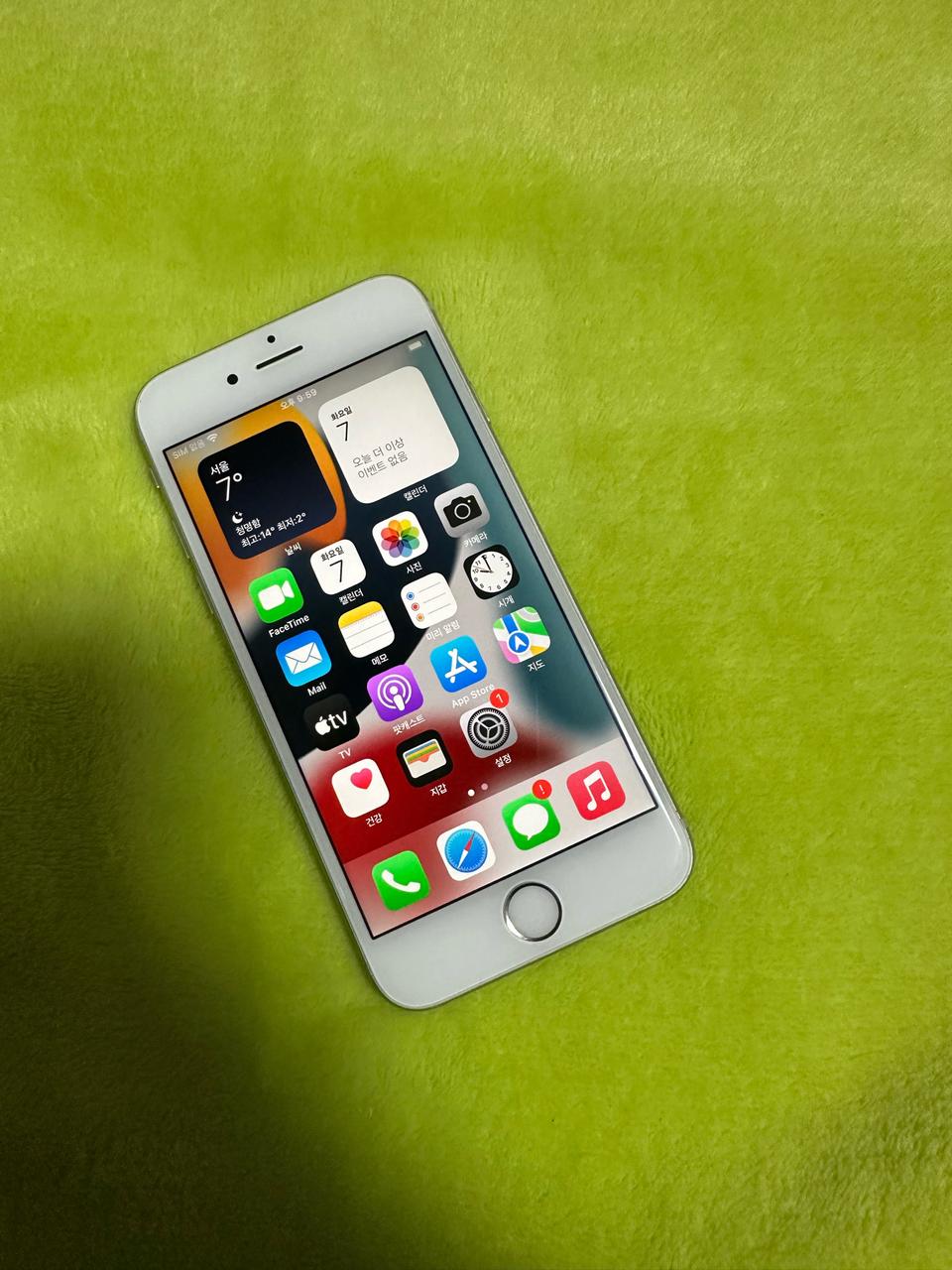 아이폰 6S 실버 32GB 깨끗해요