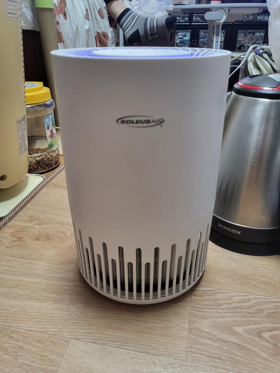 솔러스에어 미니 공기청정기 상태양호
