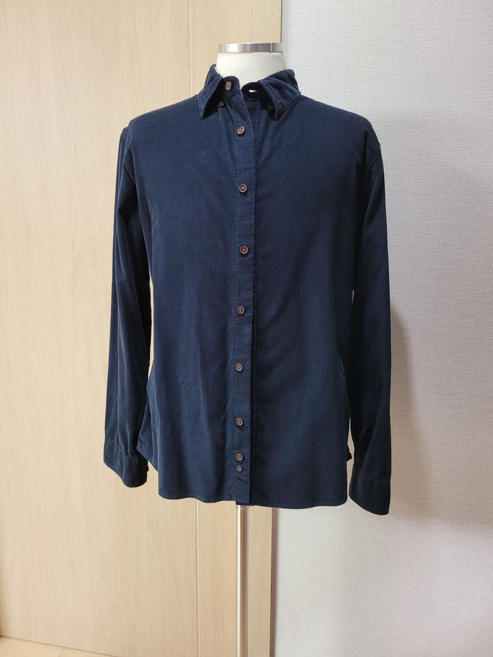 란찌 Lanzi 남자 코듀로이 셔츠 105 네이비
